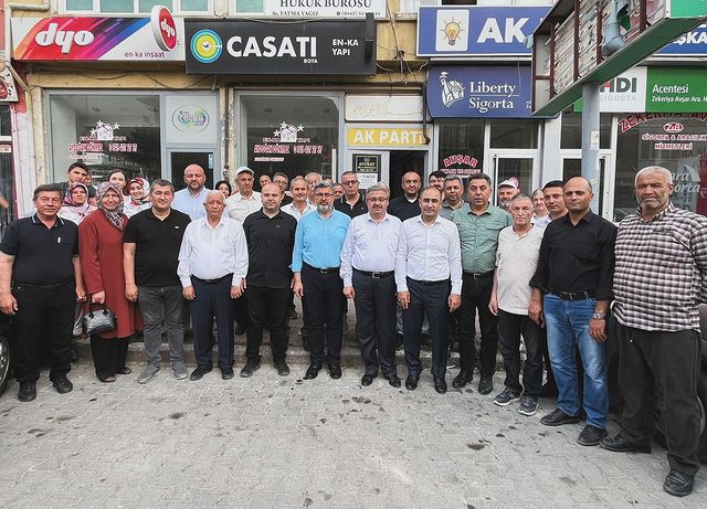 AK Parti Afyonkarahisar İl Başkanlığı'ndan Çay İlçe Teşkilatına Bayram Ziyareti