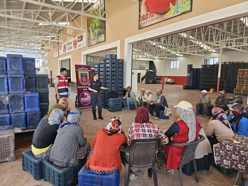 Burdur İl Jandarma Komutanlığı Tarafından Yapılan Bilgilendirme Faaliyeti