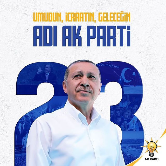 Adalet ve Kalkınma Partisi 23. Yılını Kutluyor