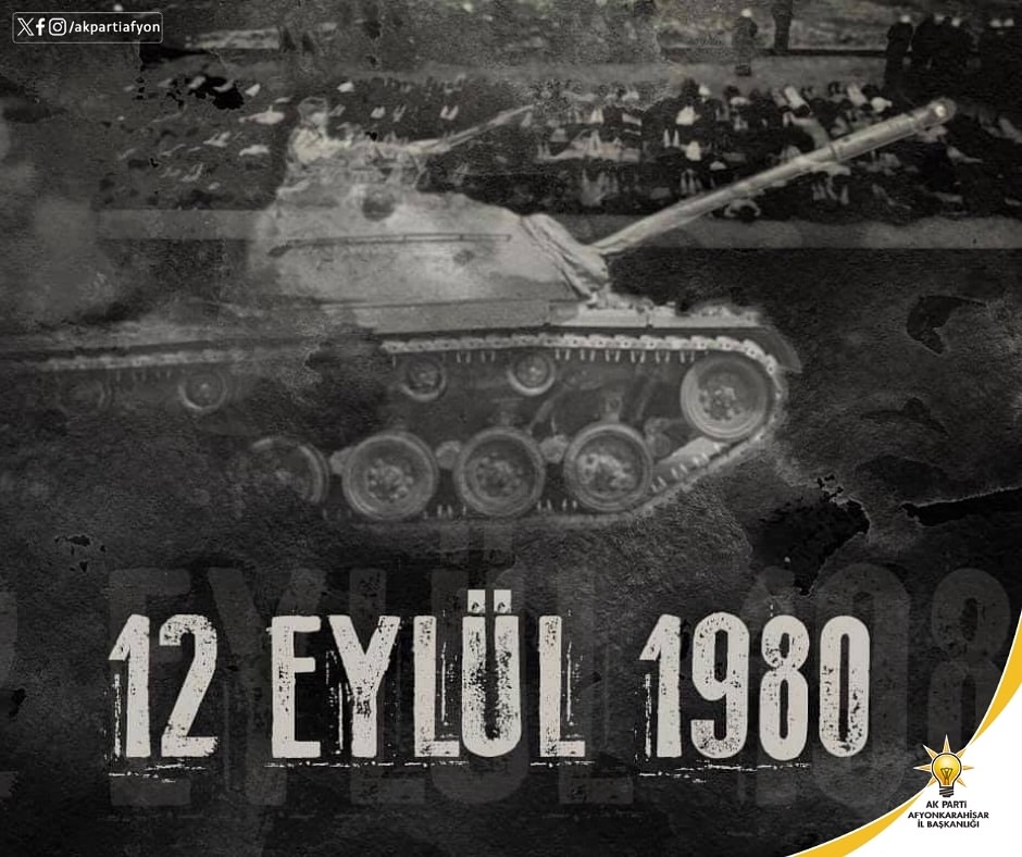 12 Eylül 1980 Darbesi Yıldönümü