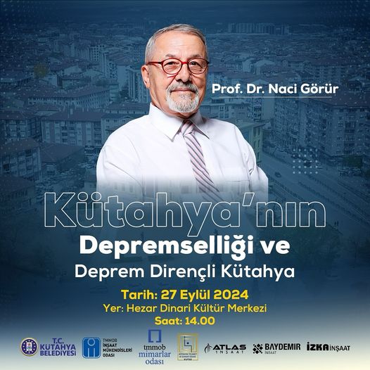 Kütahya'da Deprem Konferansı Düzenleniyor