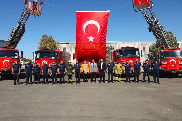 Afyonkarahisar İtfaiye Haftası’nda Kahraman İtfaiyeciler Ziyaret Edildi