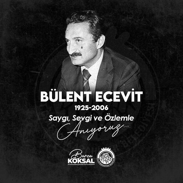 Afyonkarahisar'da Bülent Ecevit Saygı ve Özlemle Anıldı