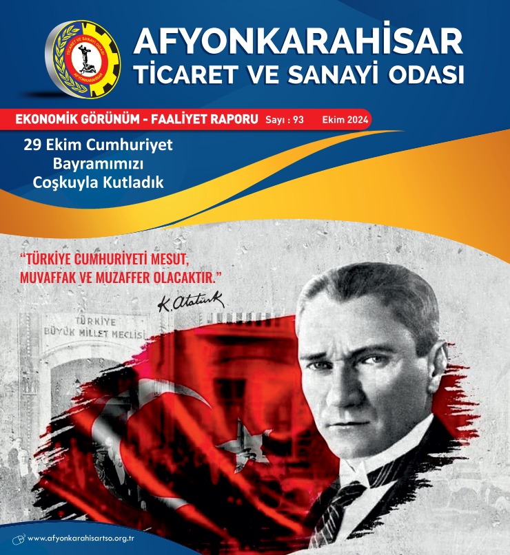 Afyonkarahisar TSO 2024 Yılı Ekonomik Görünüm Raporunu Yayımladı