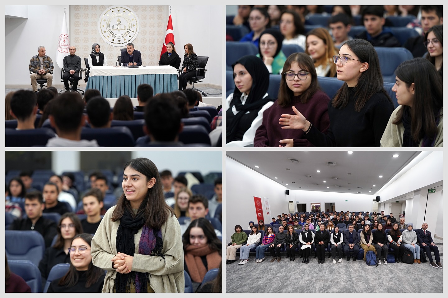 Sivas Selçuk Anadolu Lisesi Öğrencileri ve İdarecileri Bakanlığa Konuk Oldu