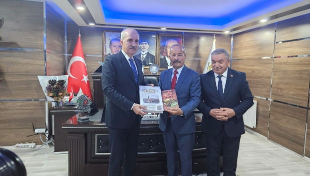 TBMM Başkanı Prof. Dr. Numan Kurtulmuş, Şuhut Belediyesi’ni ziyaret etti