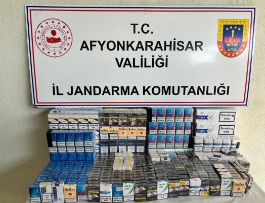 JANDARMADAN KAÇAK SİGARA OPERASYONU.