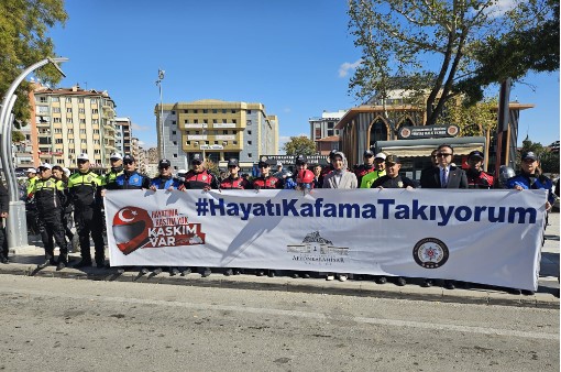 VALİ YİĞİTBAŞI UYARDI, “KASK HAYAT KURTARIRDEDİ!”