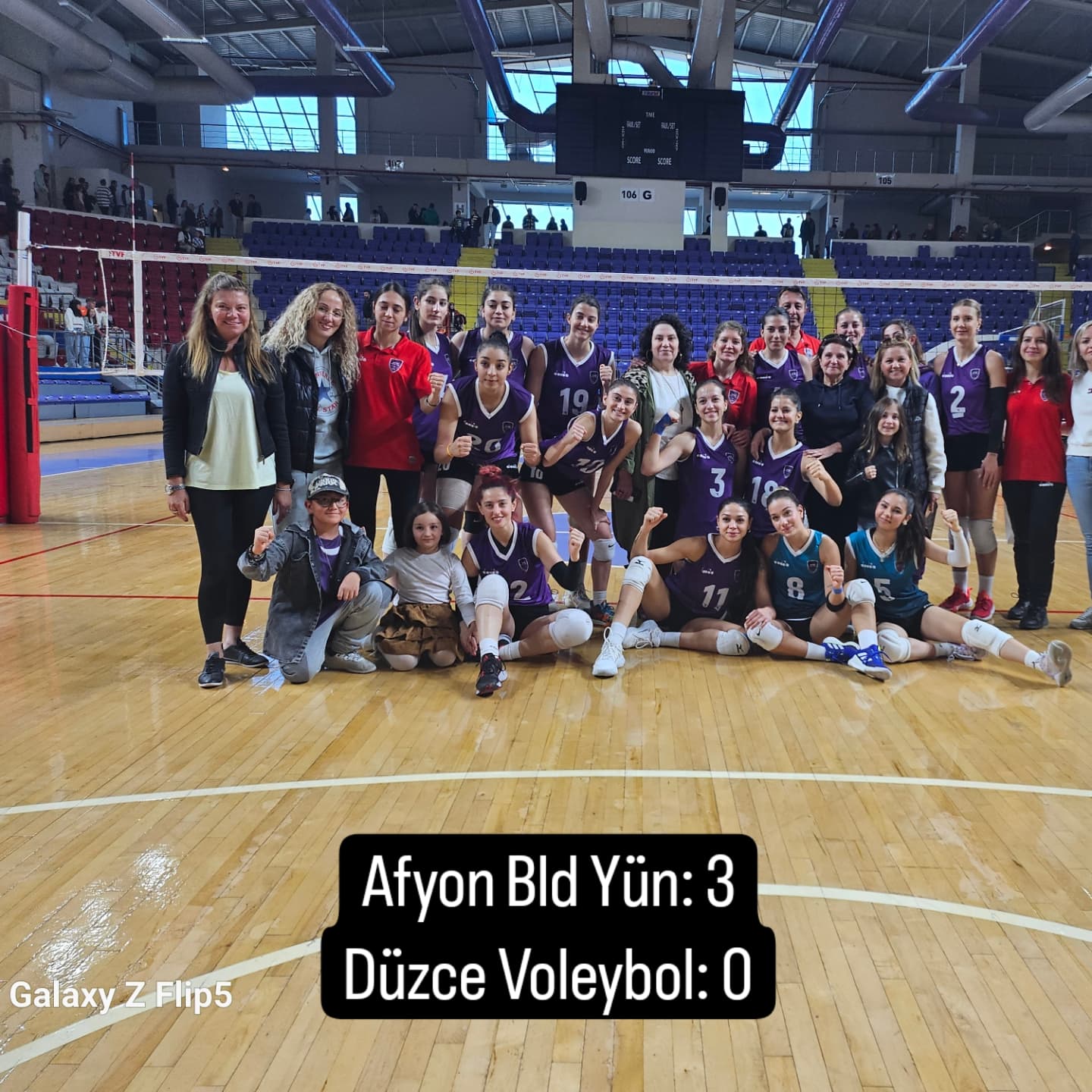 Afyon'un sultanları evinde Galip 3-0