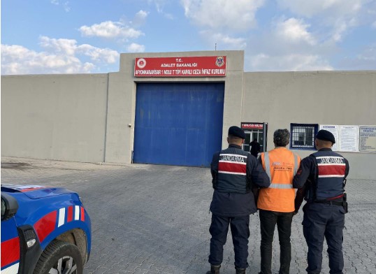 Afyonkarahisar’da Hakkında Kesinleşmiş Hapis Cezası Bulunan Şahıs Yakalandı