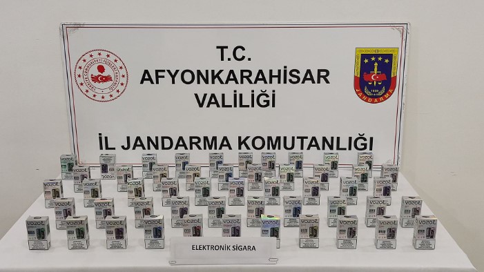 Kaçak Elektronik Sigara Ele Geçirildi.