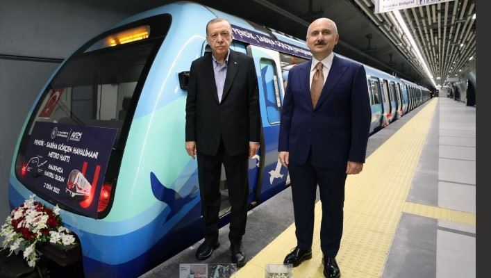 SABİHA GÖKÇEN METRO HATTI’NDA SEYAHAT EDEN YOLCU SAYISI 1.4 MİLYONA DAYANDI