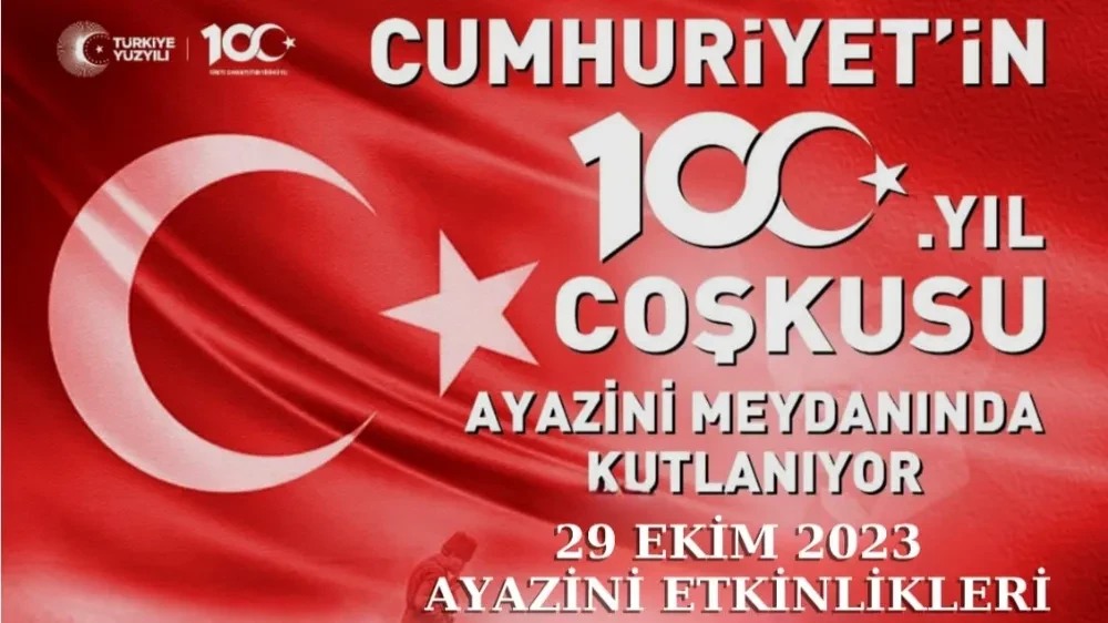 Ayazini'de Türk Dünyası Şöleniyle Cumhuriyet Coşkusu