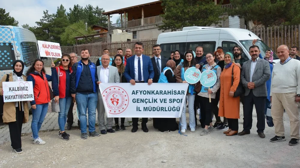 Afyonkarahisar Sağlık Müdürlüğü'nden Hareketli Hayata Destek