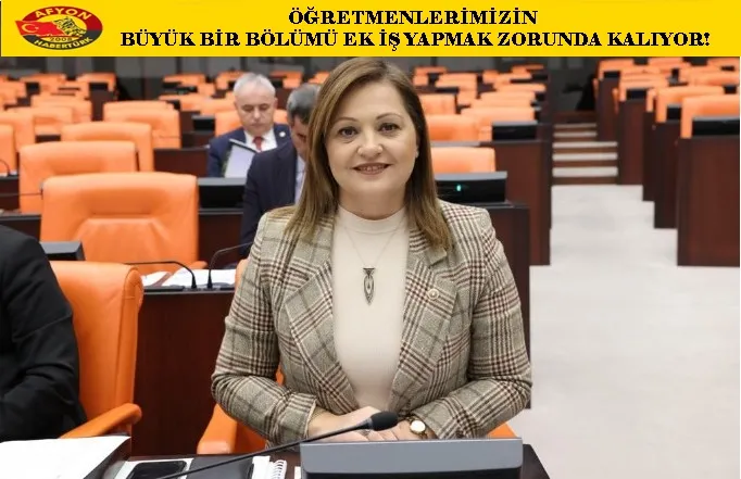 ÖĞRETMENLERİMİZİN BÜYÜK BİR BÖLÜMÜ EK İŞ YAPMAK ZORUNDA KALIYOR!