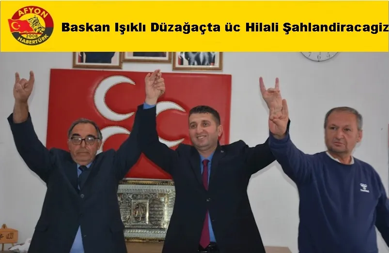 Başkan Işıklı, “Düzağaç’ta üç hilali şahlandıracağız”