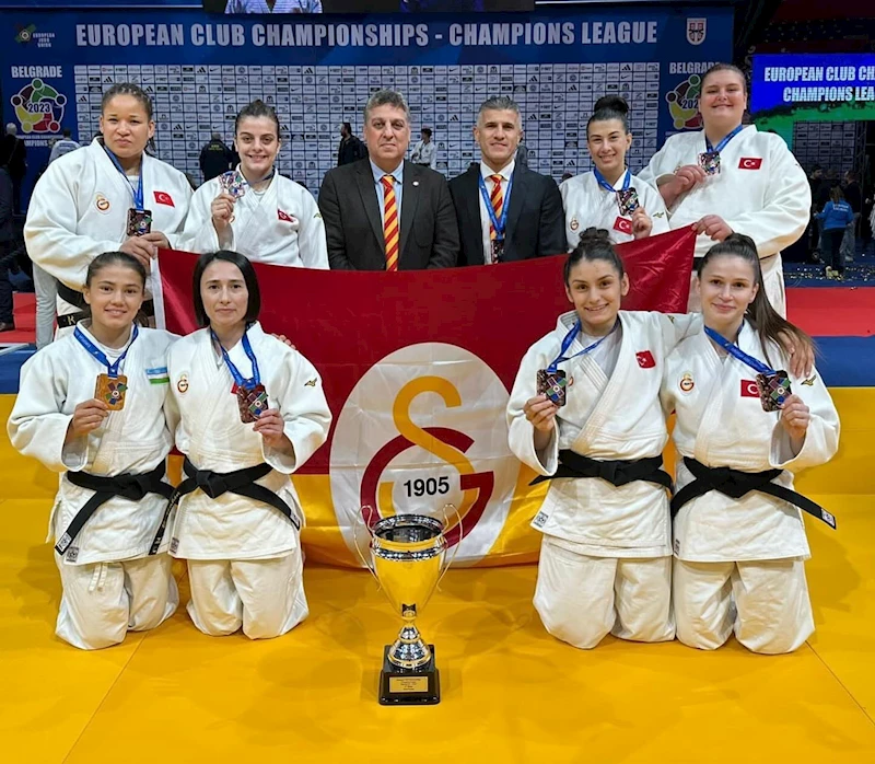 Galatasaray Kadın Judo Takımı Avrupa'da bronz madalya kazandı!