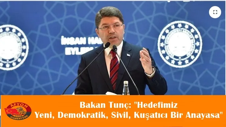 Bakan Tunç: 