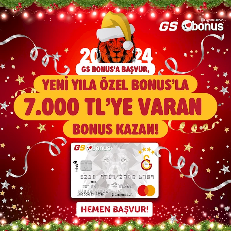 Galatasaray Taraftarlarına Özel GS Bonus Kredi Kartı ile Finansal Avantajlar!