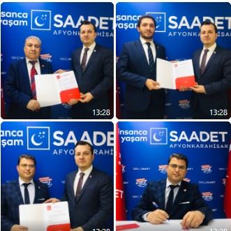 SAADET PARTİSİ’NDE BAŞVURULAR DEVAM EDİYOR!