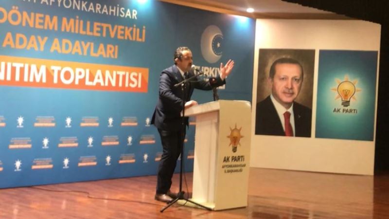 Turhan Zahid ÖZKİRAZ, Ak Parti’den Milletvekili Aday Adayı  TÜRKIYE'NIN İKİNCİ YÜZYILINDA YATİRİMLAR ÖNCELİĞİM OLACAK