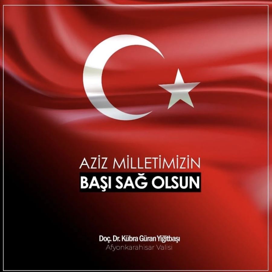 Milletimizin Başı sağ olsun