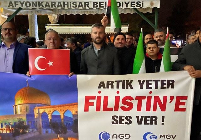 YETER,ARTIK  FİLİSTİN'E SES VER!