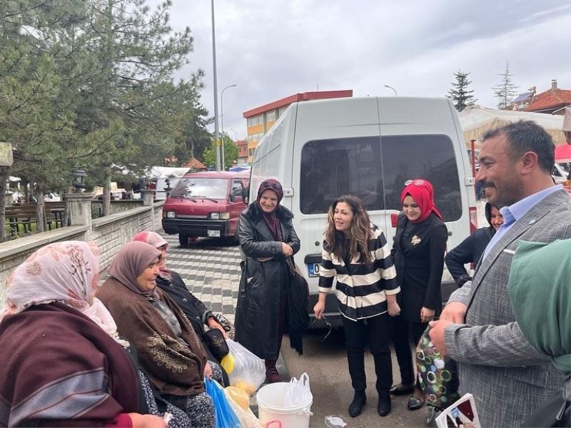 İYİ Parti Milletvekili Adayı Gönül Ar Güngör, Bayat'ta Sorunları Dinledi