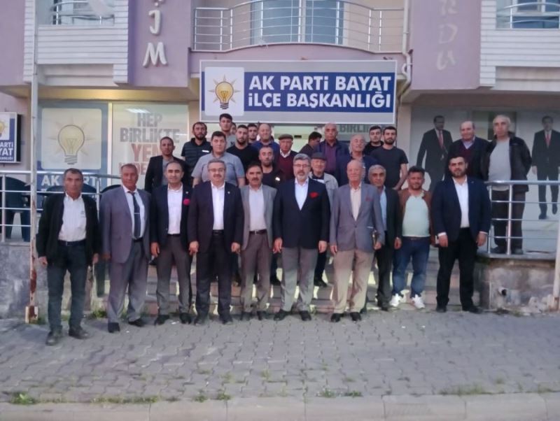 AK Partiden teşkilatlara teşekkür ziyaretleri