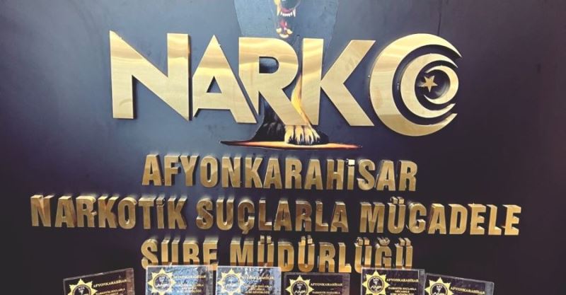 Afyonkarahisar'da Narkotik Suçlarla Mücadele: 3 şahıs yakalandı