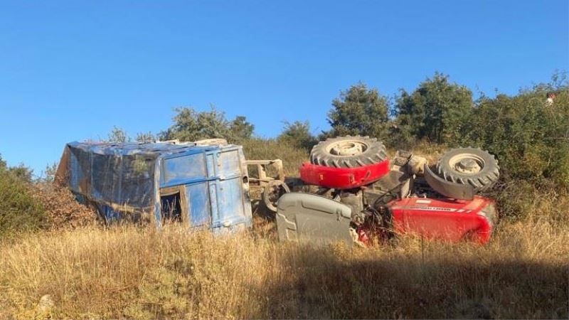 Afyonkarahisar'da meydana gelen kazada baba-kız yaralandı