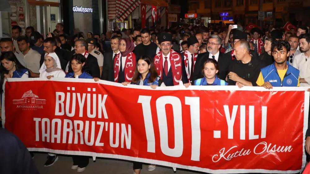 Büyük Taarruz'un 101. yıl dönümü kutlamaları başladı