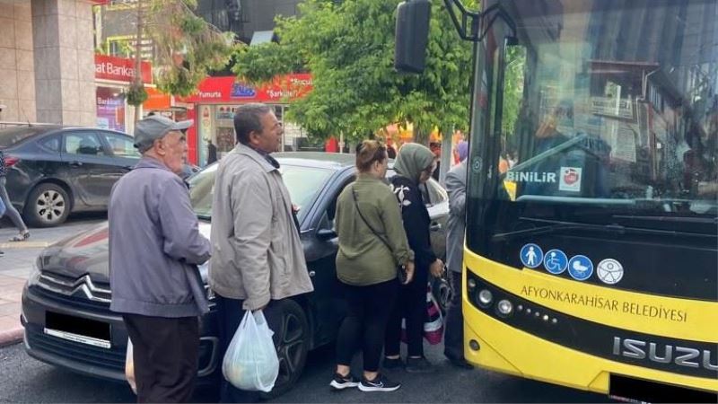 Afyonkarahisar'da kaldırım işgallerine para cezası