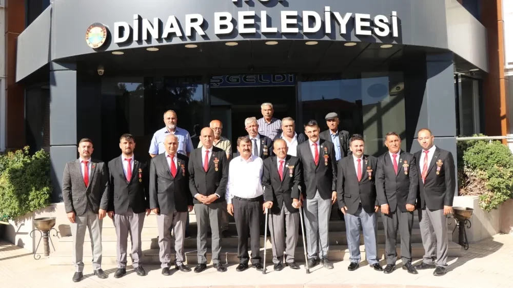 Başkan Sarı'ya Gazilerden Anlamlı Teşekkür