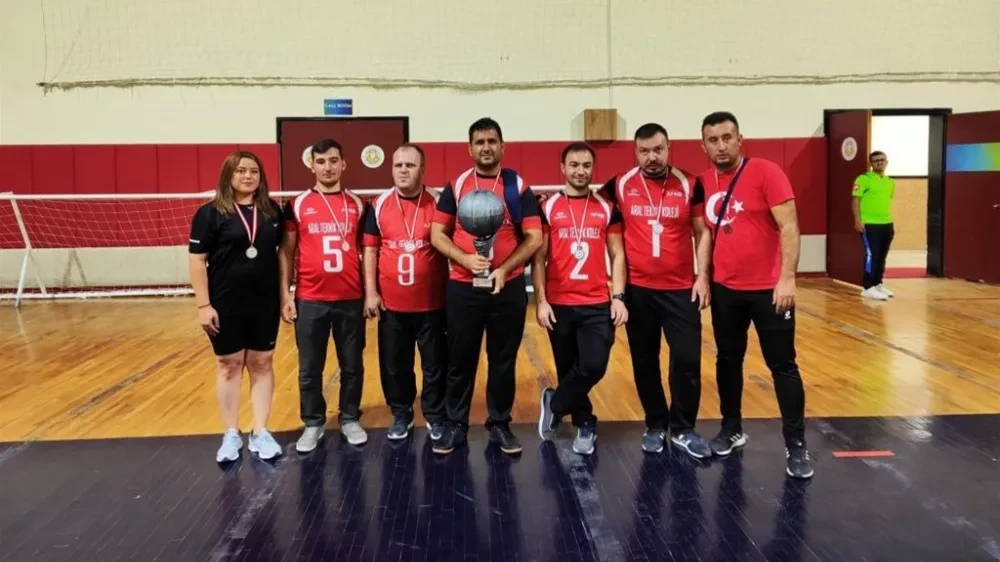 Afyonkarahisarlı Görme Engelliler, Goalball Türkiye Kupası'nda İkinci Oldu