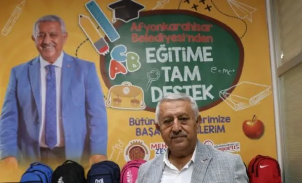 Belediyeden Kırtasiye Desteği.