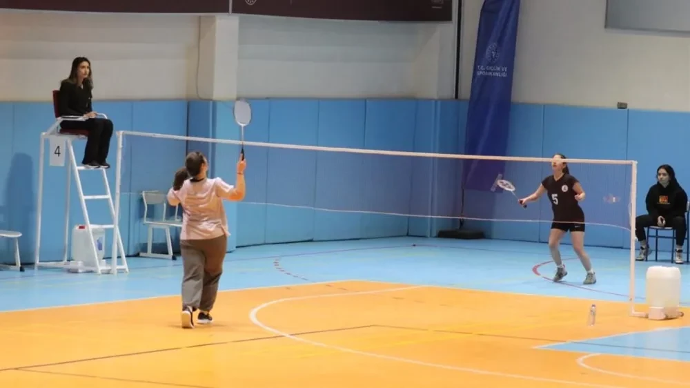 Afyon'da Badminton Şampiyonları Belli Oldu