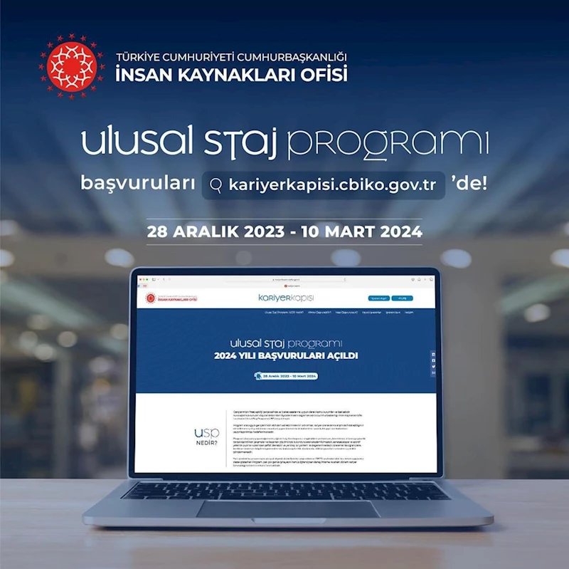 Afyon Kocatepe Üniversitesi öğrencileri için Ulusal Staj Programı 2024 başvuruları başladı!