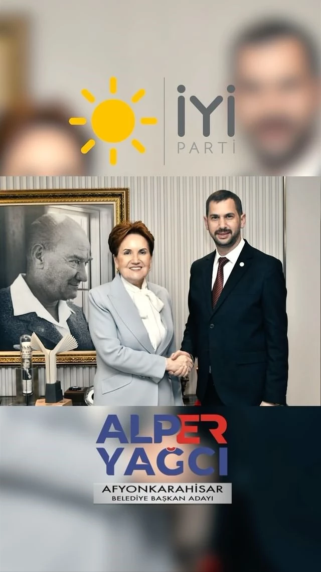 Afyonkarahisar: Alper Yağcı İYİ PARTİNİN Belediye Başkan Adayı oldu.