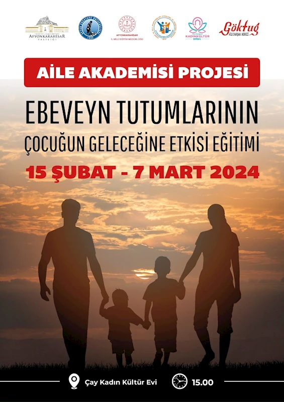 Afyon Kocatepe Üniversitesi, Aile Akademisi Projesi kapsamında önemli bir eğitim gerçekleştirdi.