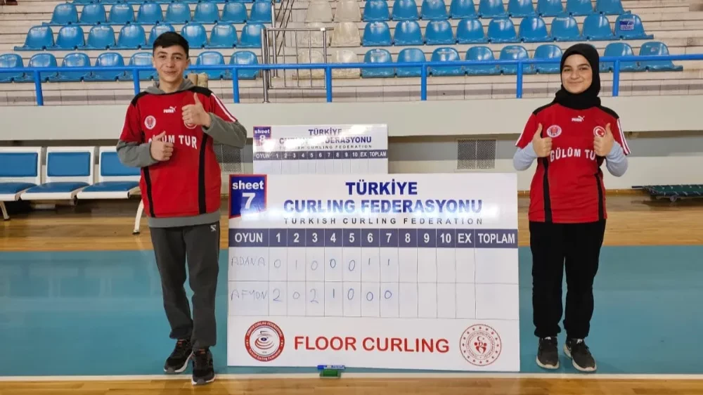 Floor Curling'de Türkiye Şampiyonası'na Katılmaya Hak Kazandı