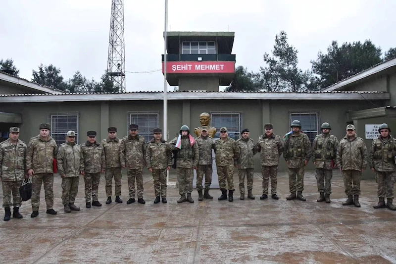 Türk ve Azerbaycanlı Generaller Sınır Güvenliği Konusunda İş Birliği Yaptı