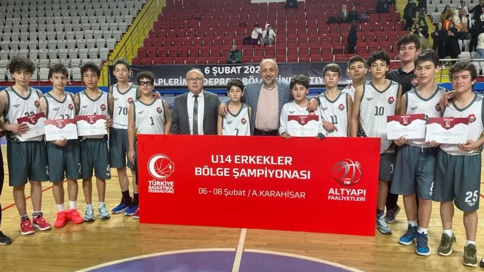 Afyonkarahisar'da Basketbol U-14 2.Bölge Şampiyonası