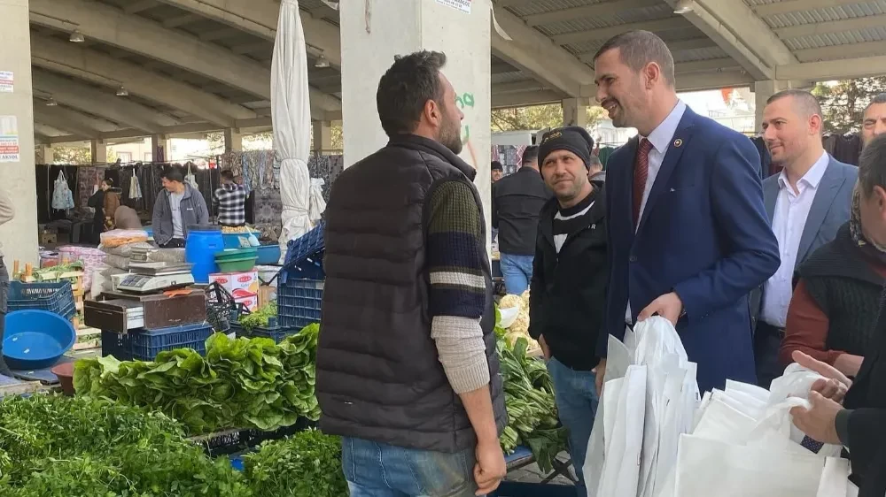 Yağcı'dan Kapalı Pazar Yeri Vaadi