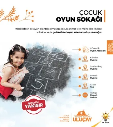 Uluçay’ın projesiyle Afyonkarahisar’da çocuklar neşe dolacak