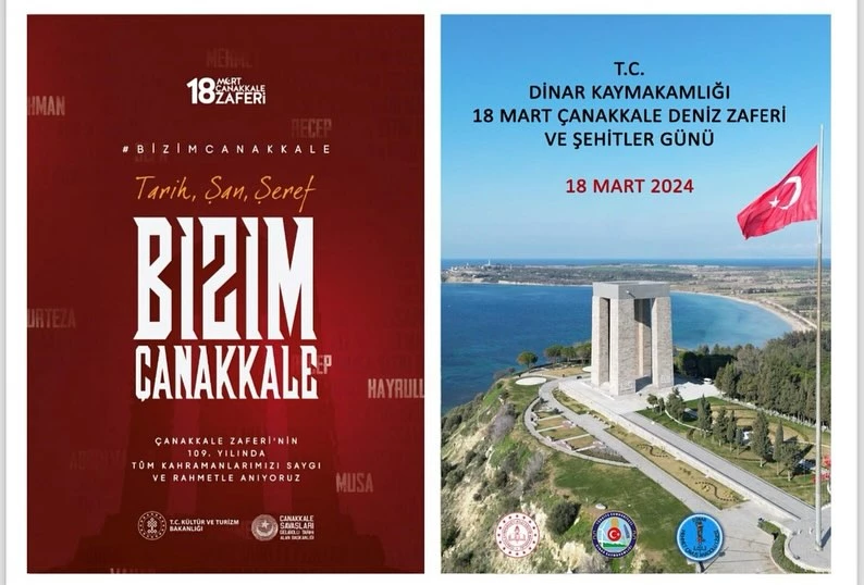 Çanakkale Zaferi ve Şehitleri Anma Günü 109. Yılını Kutluyoruz