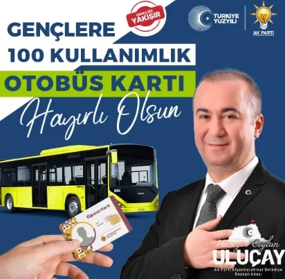 Uluçay’dan öğrencilere müjde; Ulaşım masraflarınız bizden olacak