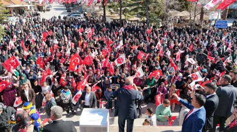 Milletvekili Taytak’a miting gibi karşılama