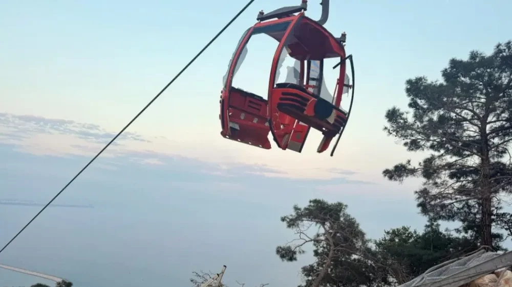 Antalya Konyaaltı'nda Teleferik Kazası