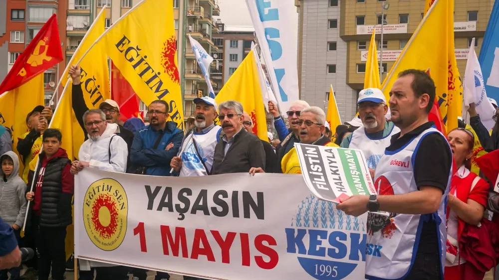 AFYONKARAHİSAR, 1 MAYIS İŞÇİ BAYRAMI'NI COŞKUYLA KUTLADI